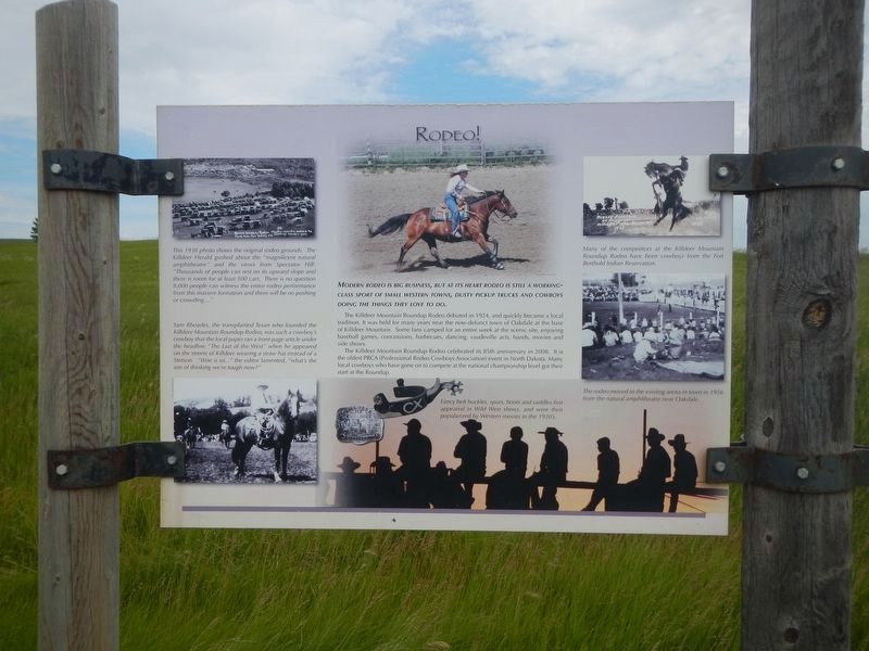 Mountain of the Medicine Hole Marker: Rodeo!. Click for full size. Mountain of the Medicine Hole Marker: Rodeo! image. Click for full size.