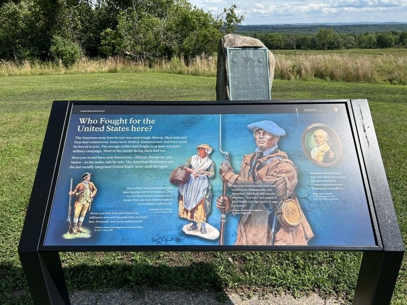 Who Fought for the United States Here? Marker. Click for full size. Who Fought for the United States Here? Marker image. Click for full size.
