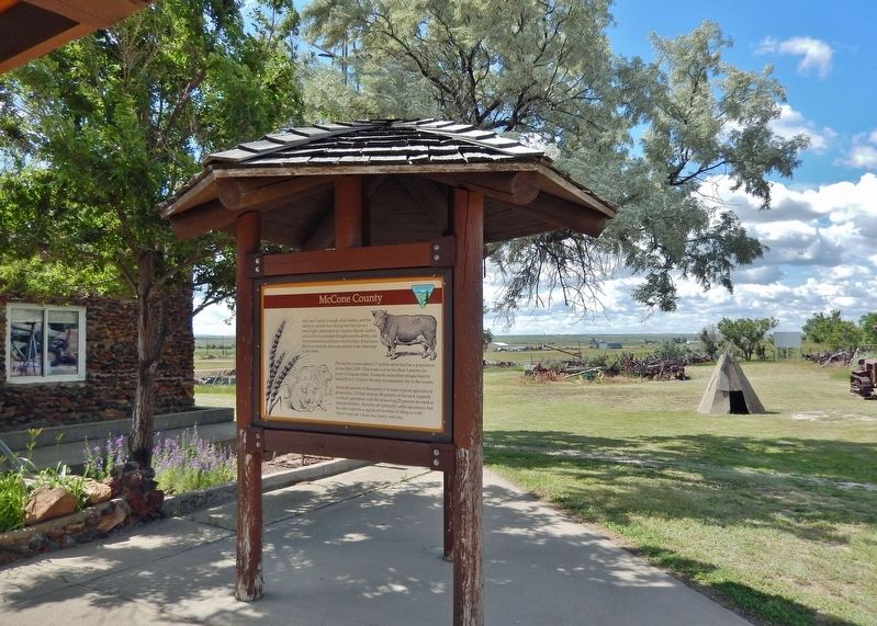 McCone County Marker. Click for full size. McCone County Marker image. Click for full size.