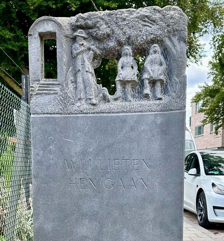 Sinti Monument - upper panel. Click for full size. Sinti Monument - upper panel image. Click for full size.