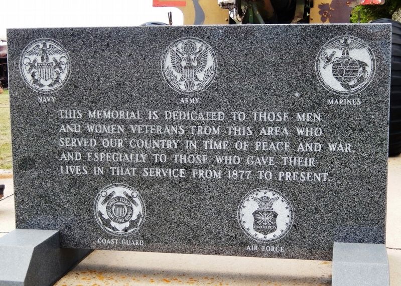 McCone County Veterans Memorial. Click for full size. McCone County Veterans Memorial image. Click for full size.