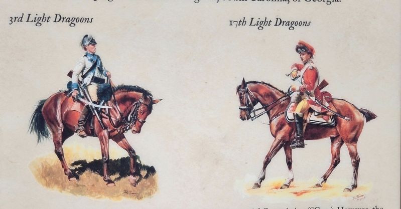 Closeup of 3rd Light Dragoons and 17th Light Dragoons, far right of the marker. Click for full size. Closeup of 3rd Light Dragoons and 17th Light Dragoons, far right of the marker image. Click for full size.