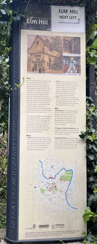 Elm Hill Marker image. Click for full size.
