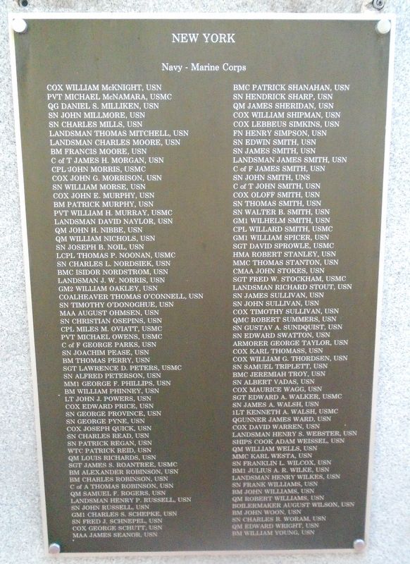 New York Medal of Honor Recipients Marker. Click for full size. New York Medal of Honor Recipients Marker image. Click for full size.