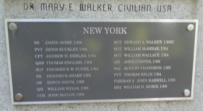 New York Medal of Honor Recipients Marker. Click for full size. New York Medal of Honor Recipients Marker image. Click for full size.