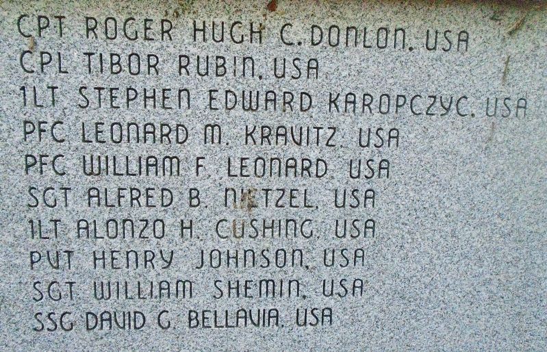 New York Medal of Honor Recipients Marker. Click for full size. New York Medal of Honor Recipients Marker image. Click for full size.