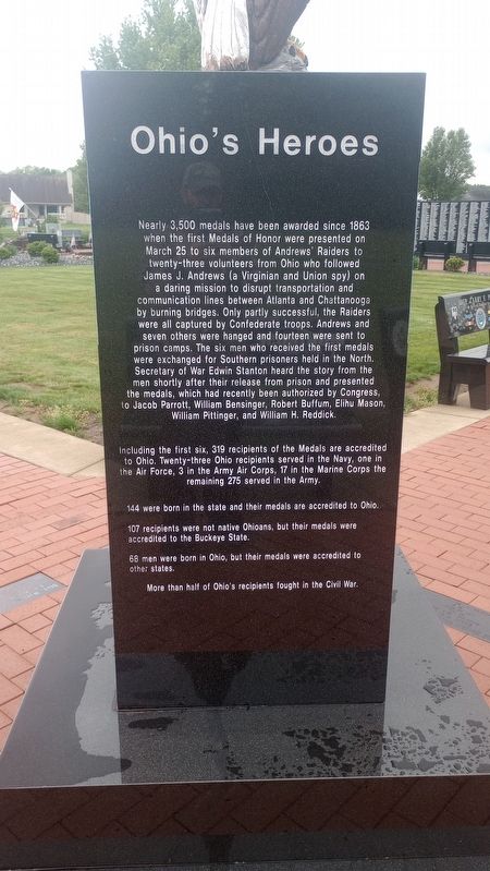 Medal of Honor Marker. Click for full size. Medal of Honor Marker image. Click for full size.