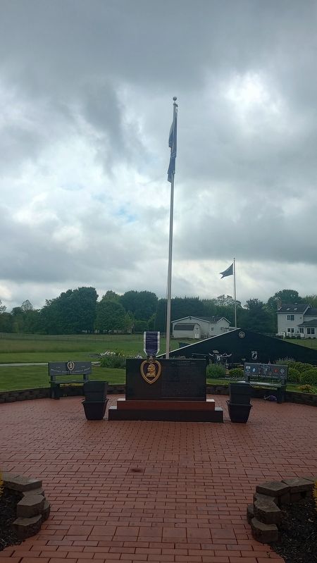 The Purple Heart Marker. Click for full size. The Purple Heart Marker image. Click for full size.