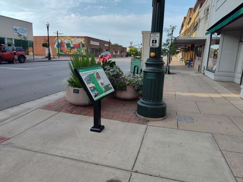 The Changing Face of South Main Marker image. Click for full size.