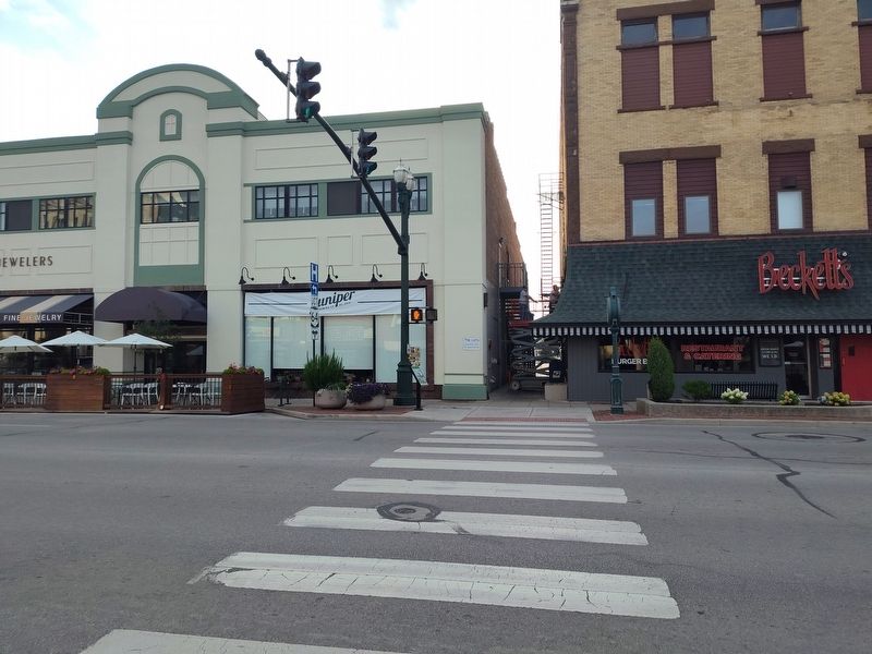 Historic Main Street Marker image. Click for full size.