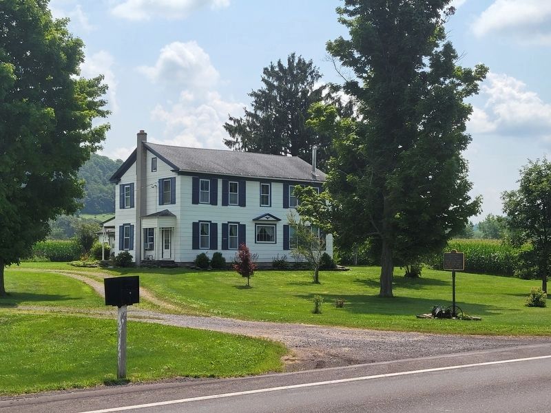 Birthplace of Francis Carpenter Marker. Click for full size. Birthplace of Francis Carpenter Marker image. Click for full size.