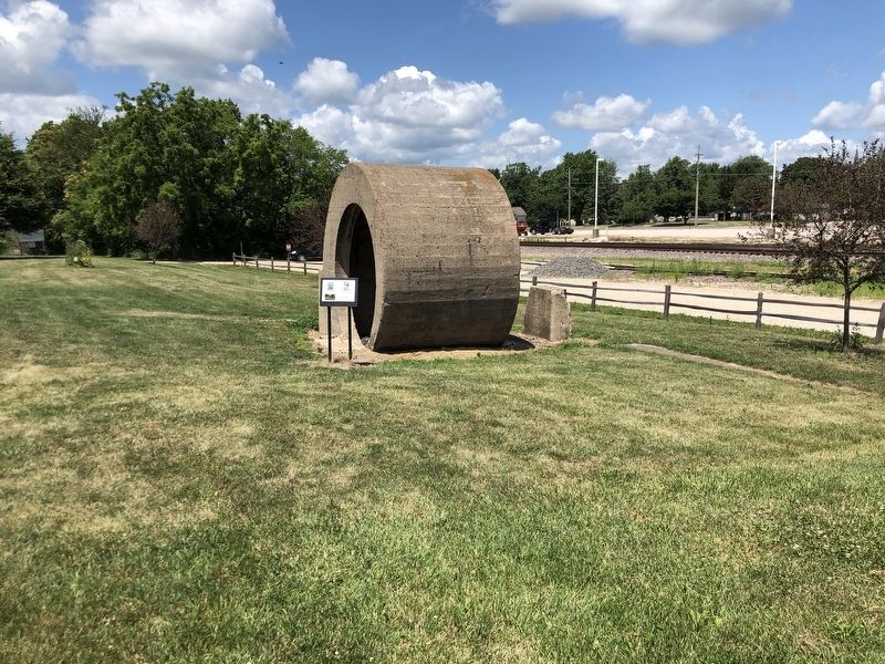 Devlin/Toluca Coal Mine Fan Housing Marker. Click for full size. Devlin/Toluca Coal Mine Fan Housing Marker image. Click for full size.