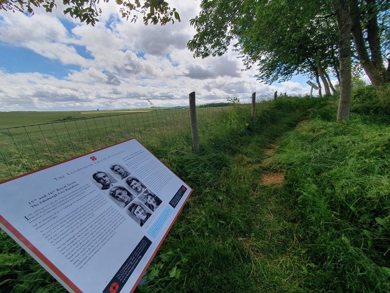15th and 16th Royal Scots Marker image. Click for full size.