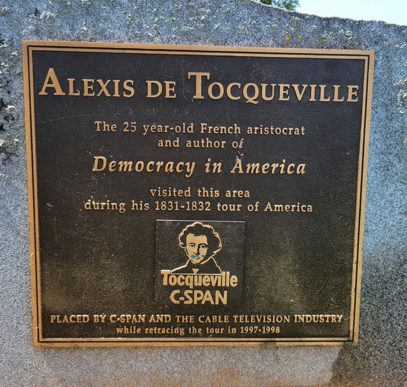 Alexis de Tocqueville Marker image. Click for full size.