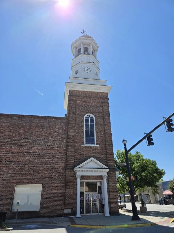 Clock Tower looking across Rutledge Street.. Click for full size. Clock Tower looking across Rutledge Street. image. Click for full size.