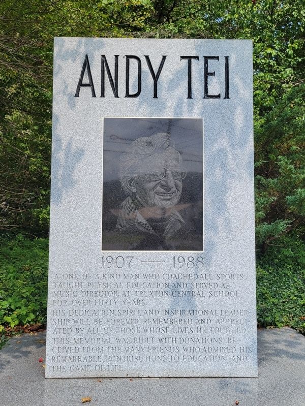 Andy Tei Memorial Marker image. Click for full size.