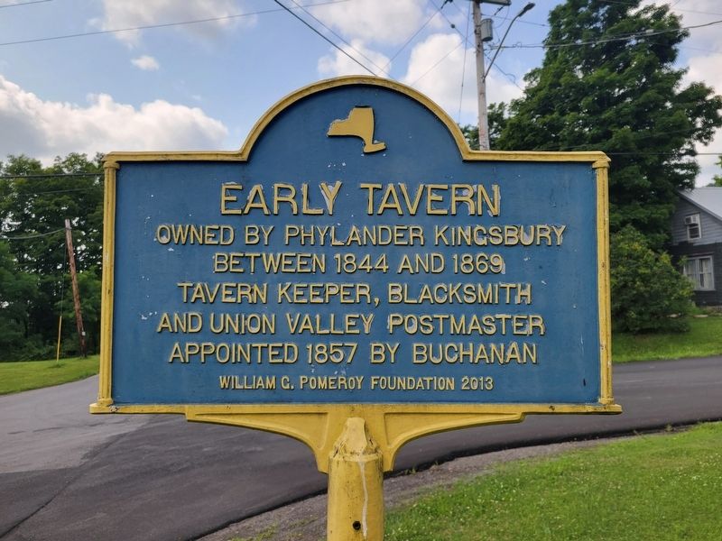 Early Tavern Marker image. Click for full size.