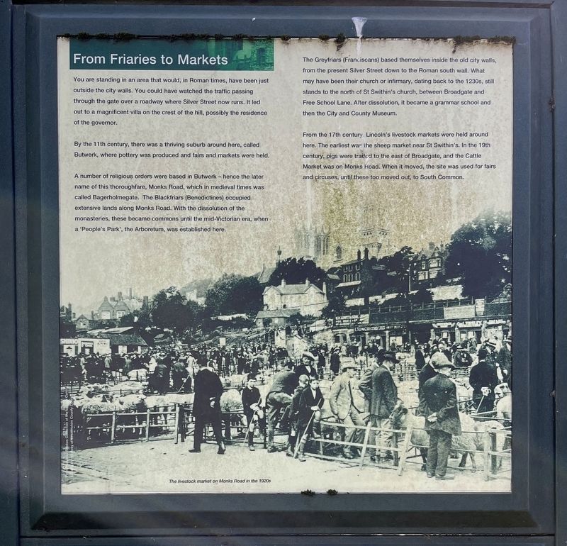 From Friaries to Markets Marker image. Click for full size.