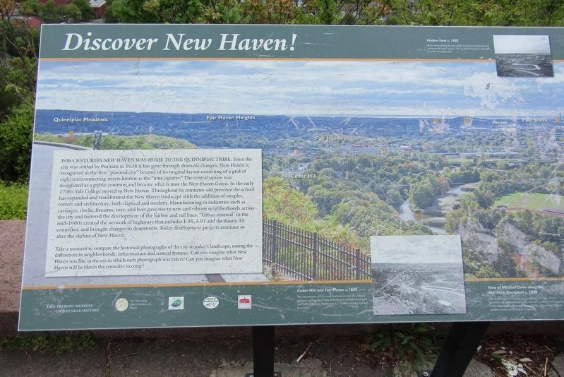 Discover New Haven! Marker. Click for full size. Discover New Haven! Marker image. Click for full size.