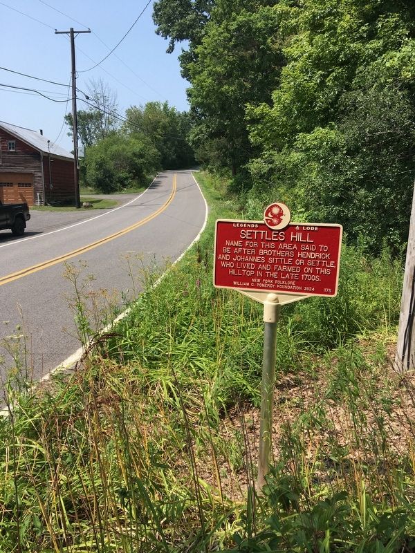 Settles Hill Marker. Click for full size. Settles Hill Marker image. Click for full size.