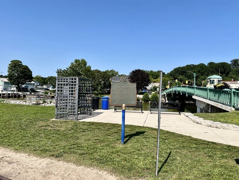 The London and Port Stanley Railroad / Le Chemin de Fer London and Port Stanley Marker. Click for full size. The London and Port Stanley Railroad / Le Chemin de Fer London and Port Stanley Marker image. Click for full size.