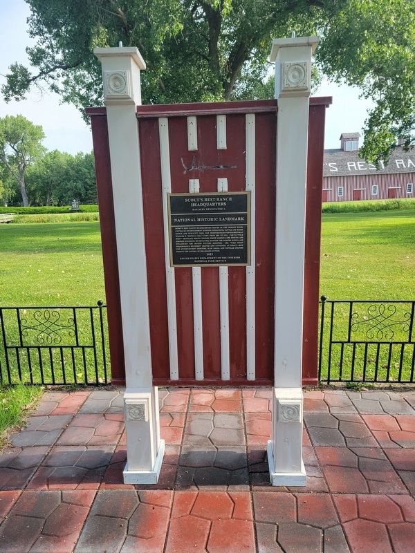 Scout's Rest Ranch Headquarters Marker image. Click for full size.