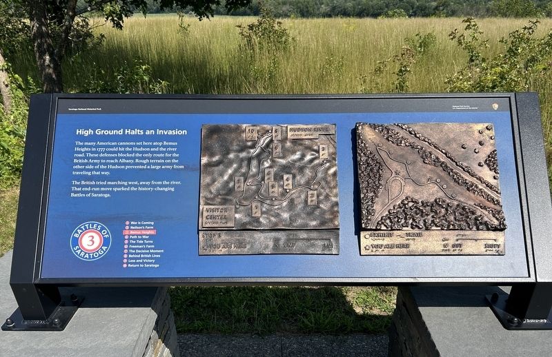 High Ground Halts an Invasion Marker image. Click for full size.