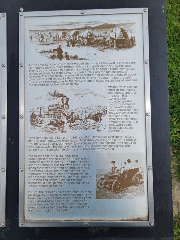 Transportation Marker image. Click for full size.
