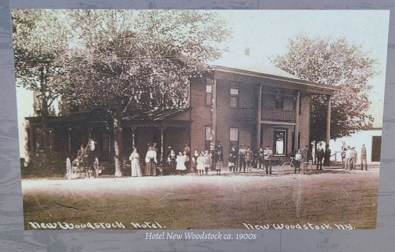 Hotel New Woodstock ca. 1900s image. Click for full size.