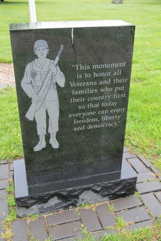 Beaver Brook Cemetery Veterans Monument. Click for full size. Beaver Brook Cemetery Veterans Monument image. Click for full size.