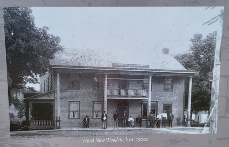 Hotel New Woodstock ca. 1900s image. Click for full size.