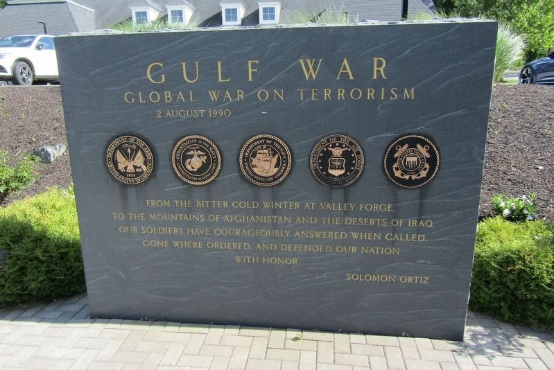 Gulf War Marker. Click for full size. Gulf War Marker image. Click for full size.