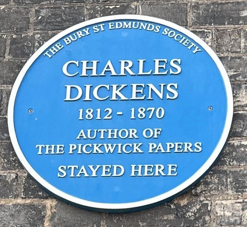 Charles Dickens Marker. Click for full size. Charles Dickens Marker image. Click for full size.