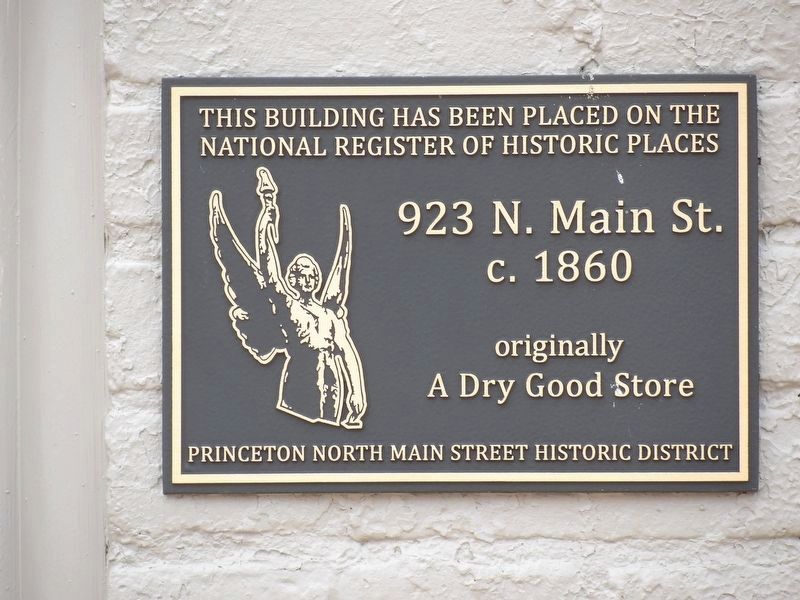 923 N. Main St. Marker image. Click for full size.