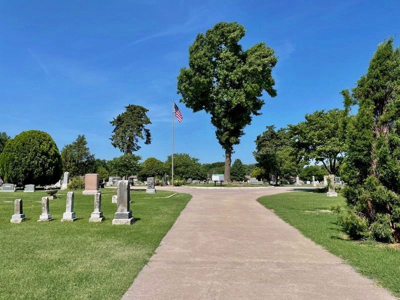 El Paso Cemetery Marker. Click for full size. El Paso Cemetery Marker image. Click for full size.