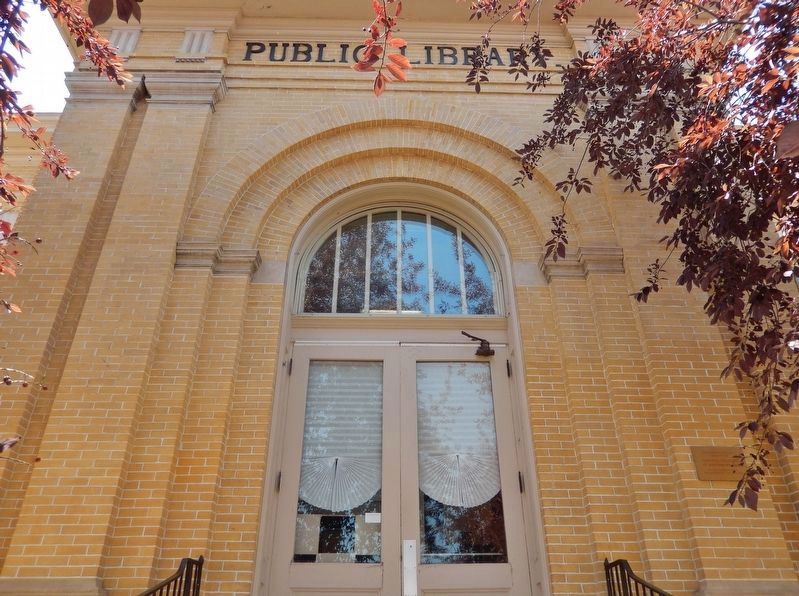 Pocatello Carnegie Library Marker. Click for full size. Pocatello Carnegie Library Marker image. Click for full size.