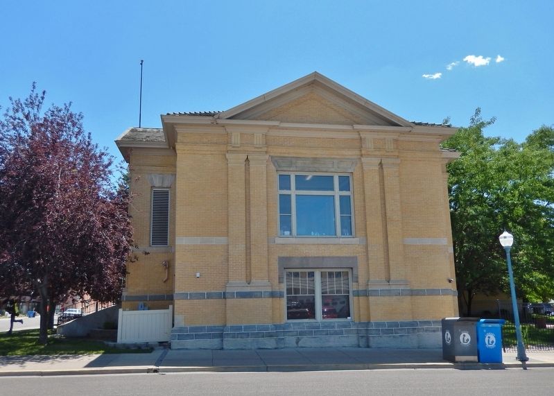 Pocatello Carnegie Library (<i>north elevation</i>). Click for full size. Pocatello Carnegie Library (<i>north elevation</i>) image. Click for full size.