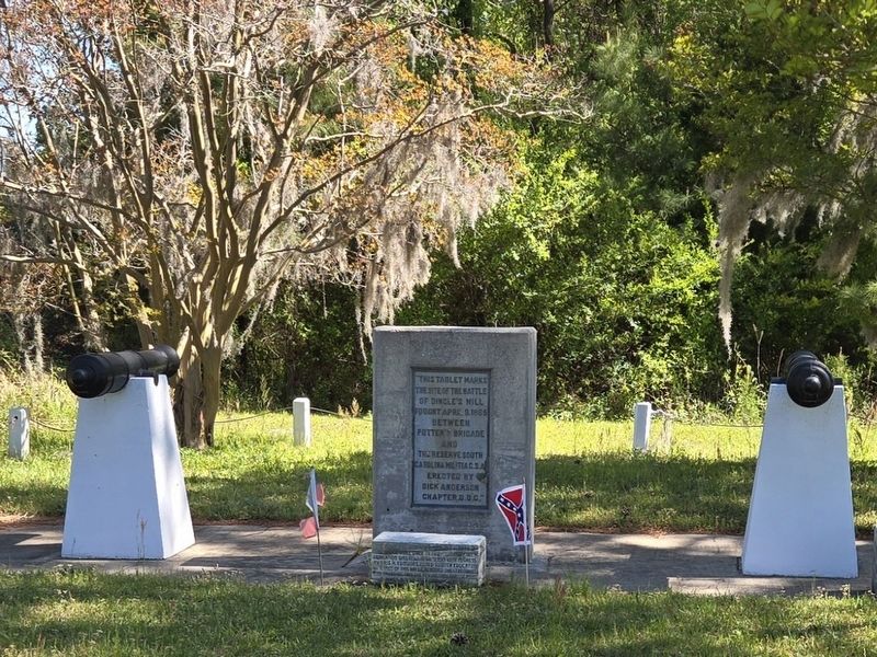 Representative cannons used by Lt. Alex McQueen and Lt. Rafael Painpere at Battle of Dingle's Mill. Click for full size. Representative cannons used by Lt. Alex McQueen and Lt. Rafael Painpere at Battle of Dingle's Mill image. Click for full size.