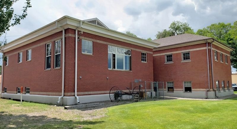Carnegie Public Library, Monte Vista Branch<br>(<i>northeast elevation</i>). Click for full size. Carnegie Public Library, Monte Vista Branch<br>(<i>northeast elevation</i>) image. Click for full size.