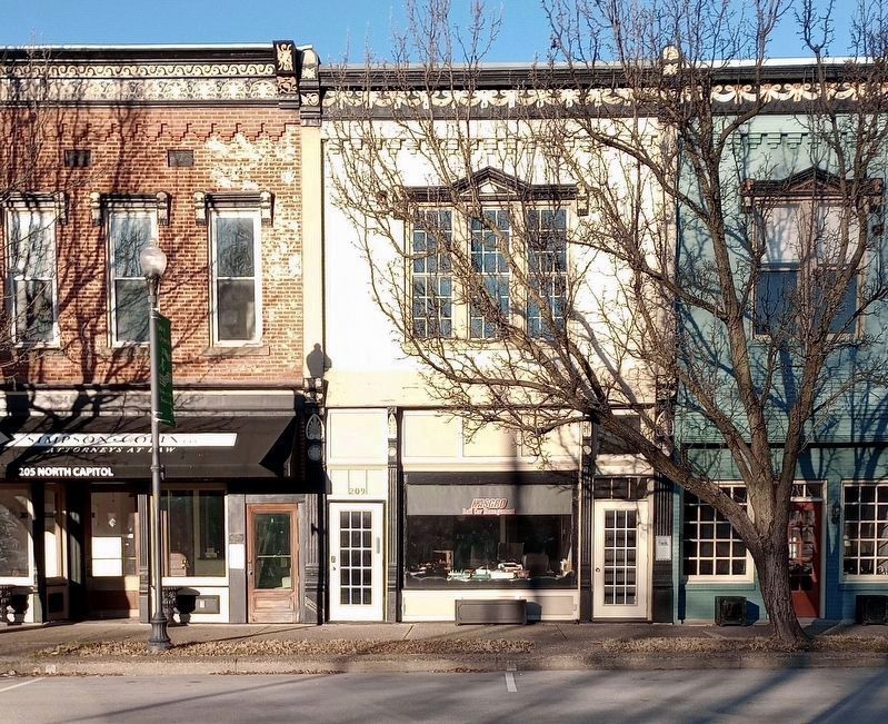 First National Bank Building Marker image. Click for full size.