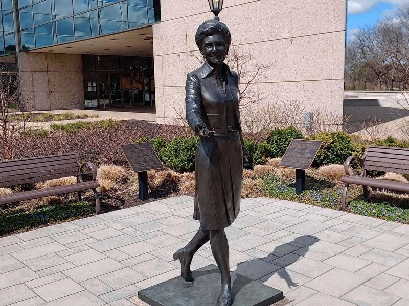 Betty Ford Statue. Click for full size. Betty Ford Statue image. Click for full size.