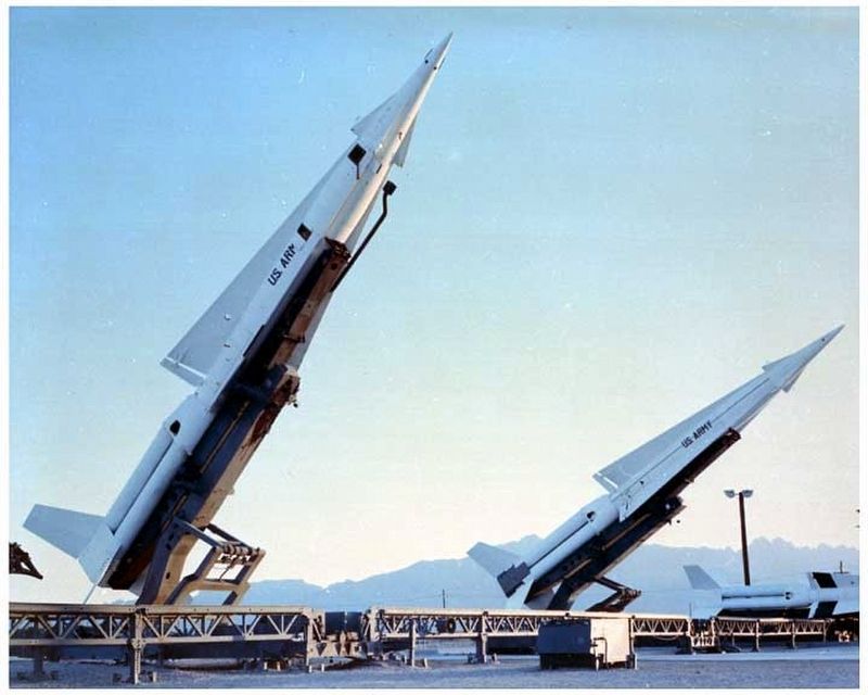 MIM-14 Nike-Hercules. Click for full size. MIM-14 Nike-Hercules image. Click for full size.
