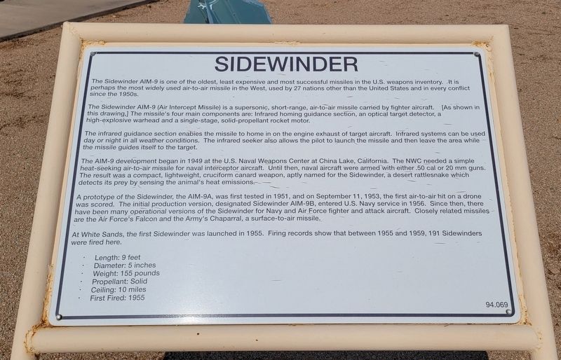 Sidewinder Marker image. Click for full size.