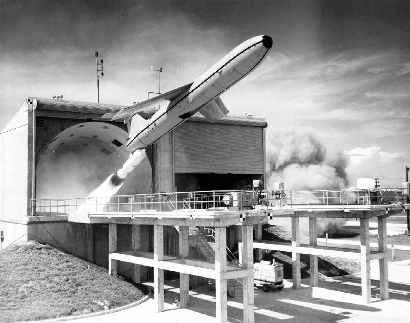 MGM-13 Mace Launch. Click for full size. MGM-13 Mace Launch image. Click for full size.