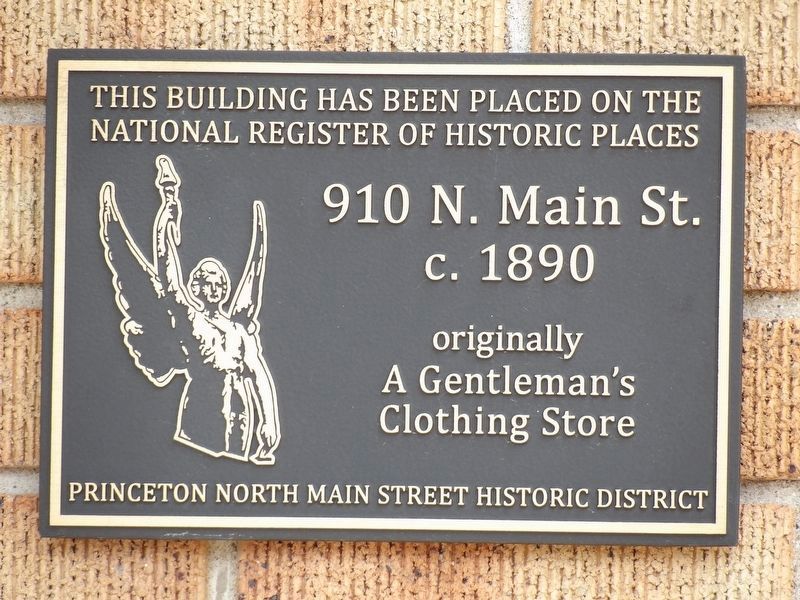 910 N. Main St. Marker image. Click for full size.
