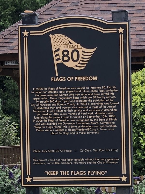 Flags of Freedom Marker image. Click for full size.