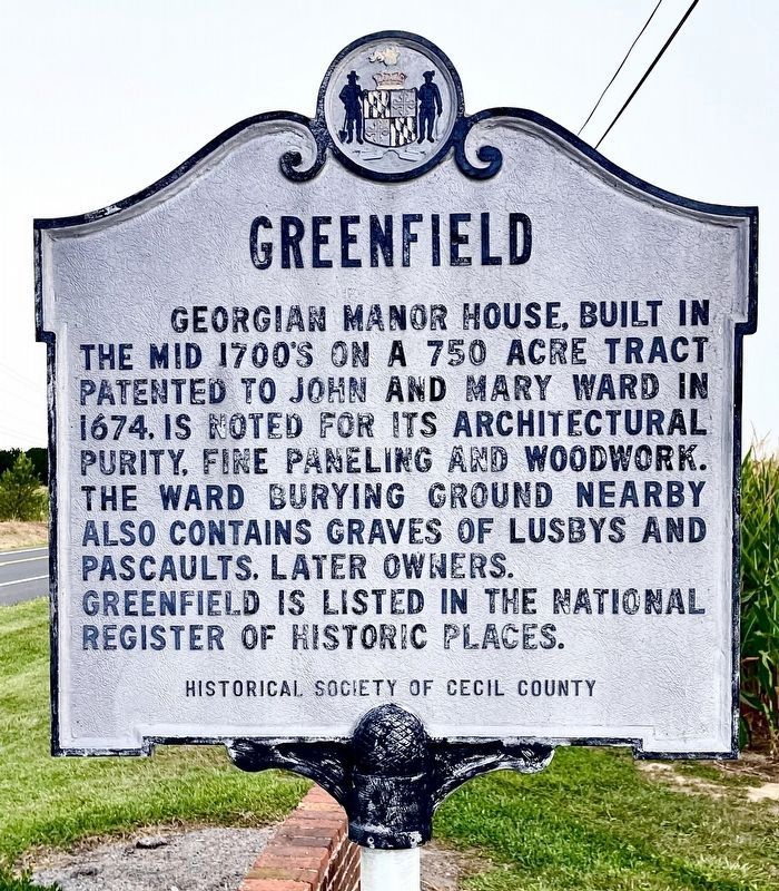 Greenfield Marker. Click for full size. Greenfield Marker image. Click for full size.
