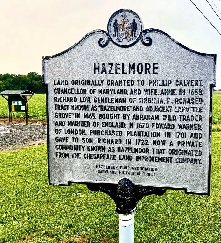 Hazelmore Marker image. Click for full size.