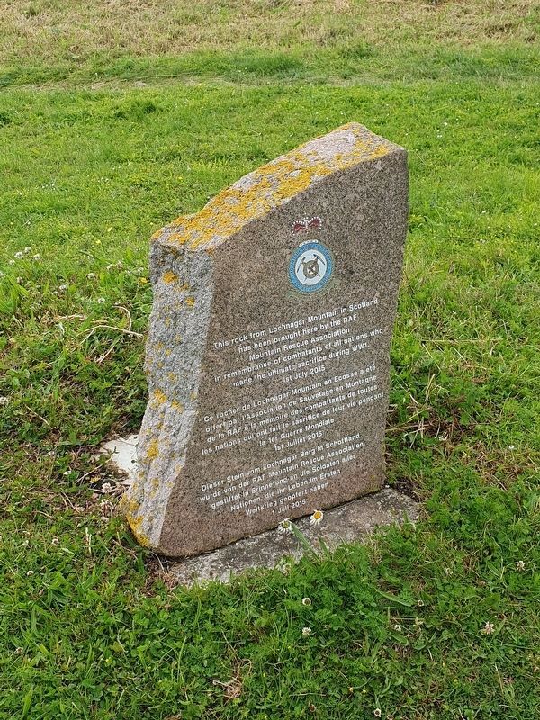 RAF Mountain Rescue Association Veterans Memorial image. Click for full size.