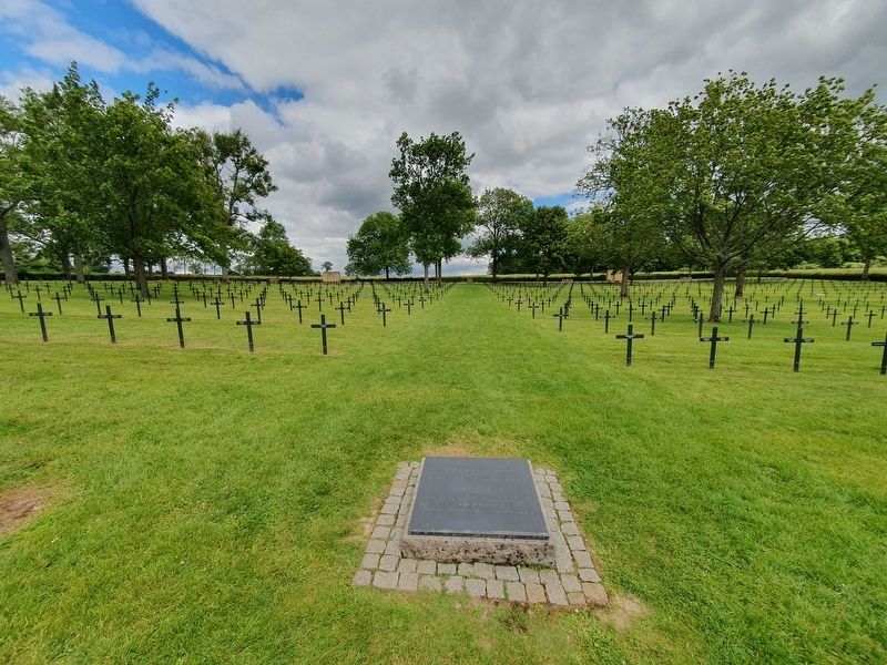 Fricourt German Military Cemetery Memorial image. Click for full size.